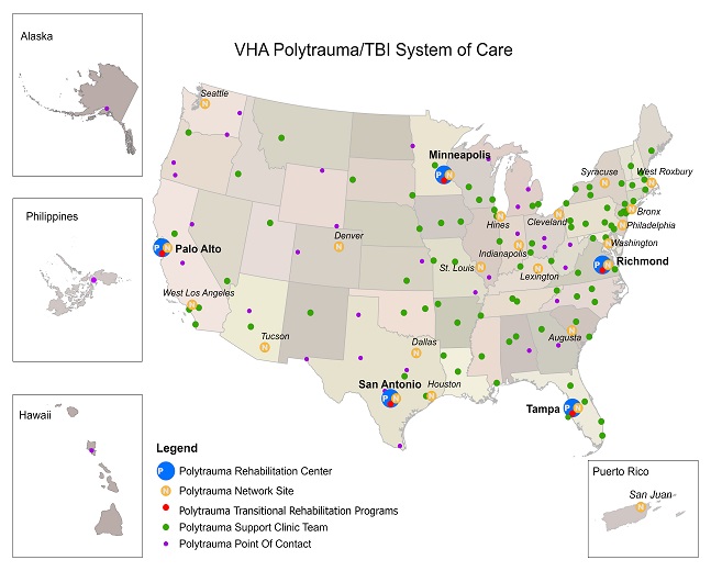 Map Polytrauma Locations